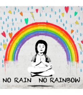 No Rain No Rainbow (detail) - Masterfunk Collective