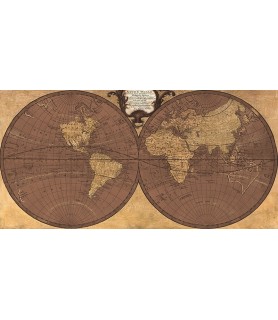 Gilded World Hemispheres II - Joannoo