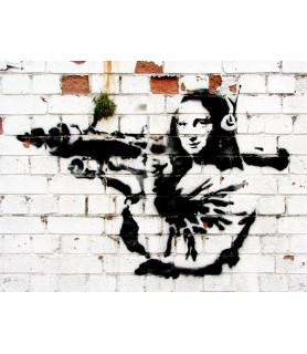 Noel Street, Soho, London (graffiti attributed to Banksy) - Anonymous (attributed to Banksy)