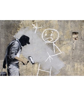 Jackson Avenue, New Orleans (graffiti attributed to Banksy) - Anonymous (attributed to Banksy)