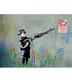 Westwood, Los Angeles (graffiti attributed to Banksy) - Anonymous (attributed to Banksy)