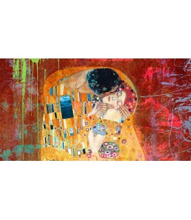 Klimt's Kiss 2.0 (detail) -...