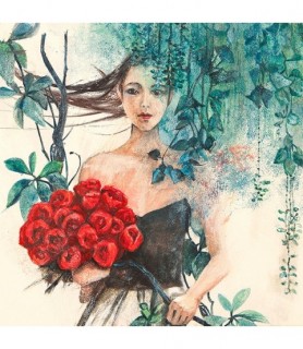 Fairy of the Roses (detail) - Erica Pagnoni