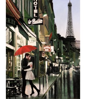 Romance in Paris (detail) - Pierre Benson