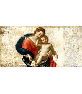 Madonna and Child (after Procaccini) - Simon Roux