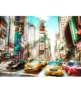 Times Square Multiexposure I - Peter Berry