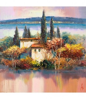 Case sul lago - Luigi Florio