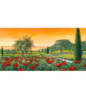 Le colline in fiore - Tebo Marzari