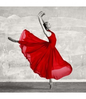 Ballerina in Red (detail) -...