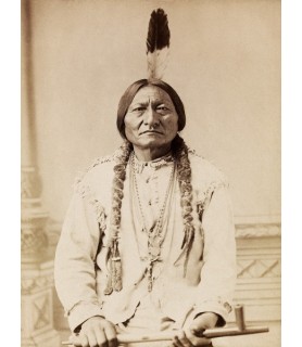 Sitting Bull, Lakota, 1885 - Anonymous