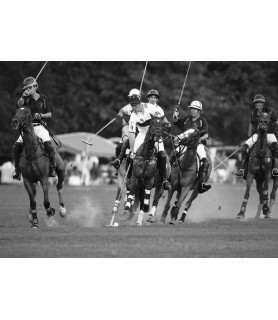 Polo players, New York - Anonymous