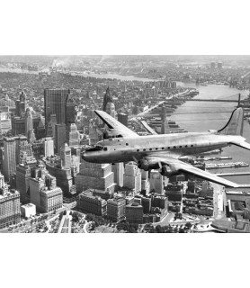 Flying over Manhattan, NYC...
