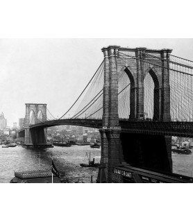 Brooklyn Bridge, New York,...