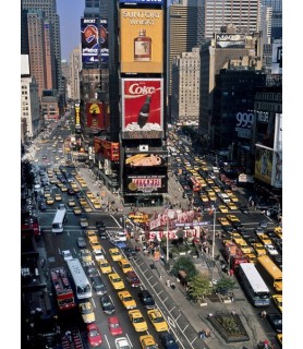 Traffic in Times Square, NYC - Michel Setboun