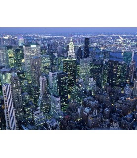 Manhattan skyline at dusk, NYC - Michel Setboun
