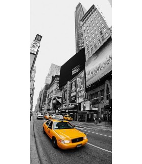 Taxi in Times Square, NYC -...