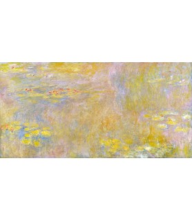 Waterlilies (Yellow Nirvana) - Claude Monet