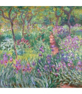 The artist's garden at Giverny - Claude Monet
