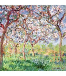Printemps a Giverny - Claude Monet