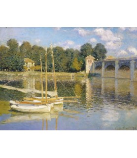 The Bridge at Argenteuil - Claude Monet