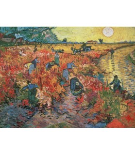 The red Vineyard at Arles - Vincent van Gogh
