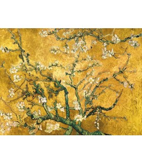 Van Gogh Deco  Mandorlo in fiore (gold variation) - Vincent van Gogh