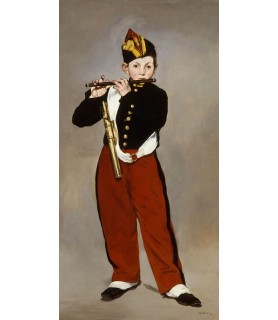 The Young Flautist - Manet,...