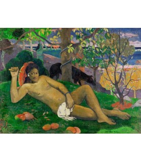 Te arii vahine (The Kings Wife) - Paul Gauguin