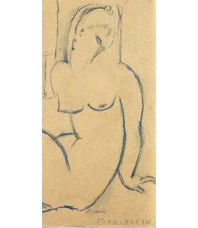 Seated Woman - Amedeo Modigliani