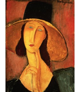 Portrait of Jeanne Hebuterne - Amedeo Modigliani