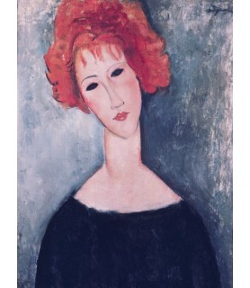 Red Head - Amedeo Modigliani