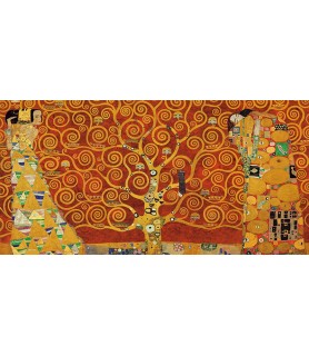 Tree of Life (Red Variation) - Gustav Klimt