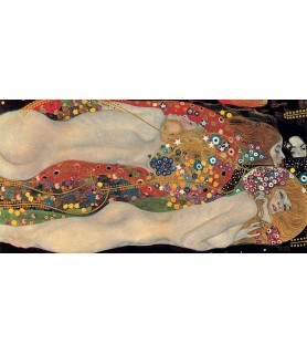 Sea Serpents - Gustav Klimt