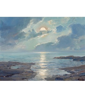 The risen moon - Frederick Judd Waugh