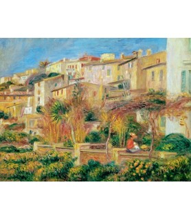 Terrace a Cagnes sur Mer - Pierre-Auguste Renoir