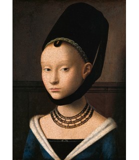 Portrait of a Young Woman -...