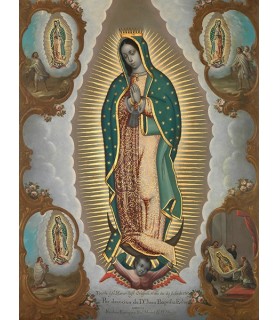 The Virgin of Guadalupe...
