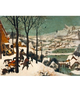 Hunters in the Snow (Winter) - Pieter Bruegel the Elder
