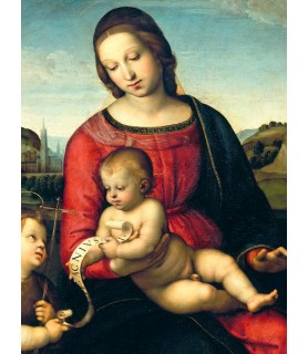 Madonna Terranuova (detail) - Raffaello