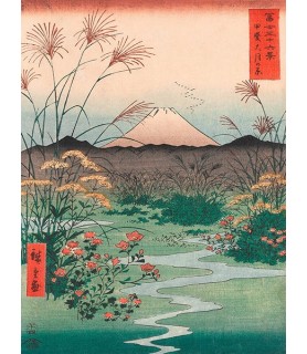 Otsuki Plain in Kai Province - Ando Hiroshige