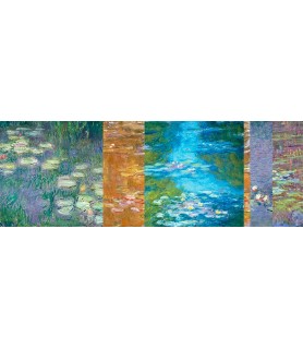 Monet Deco  Waterlilies II...