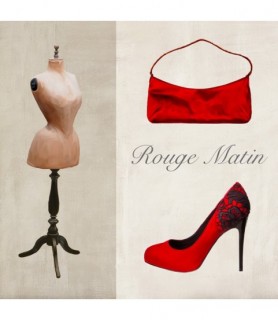 Rouge Matin - Michelle Clair
