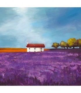 Field of Lavender (detail) - Philip Bloom