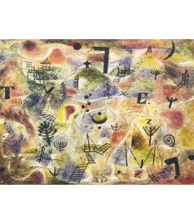 Abstract Painting - Paul Klee