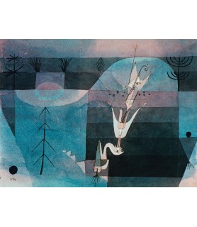 Wallflower (detail) - Paul Klee