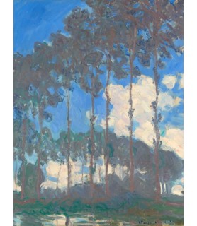 Poplars on the Epte - Claude Monet