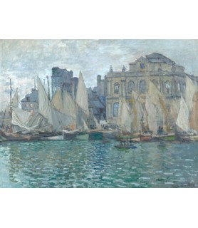 The Museum at Le Havre - Claude Monet