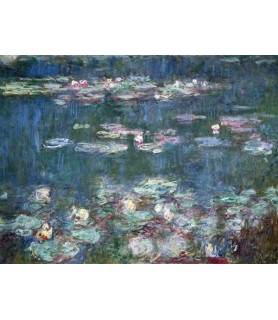 Water-Lilies (detail) - Claude Monet