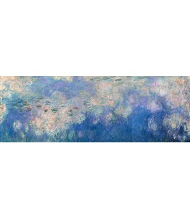 Waterlilies: The Clouds (detail) - Claude Monet