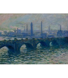 Waterloo Bridge, London - Claude Monet